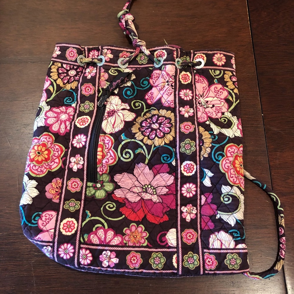 Vera Bradley drawstring backpack